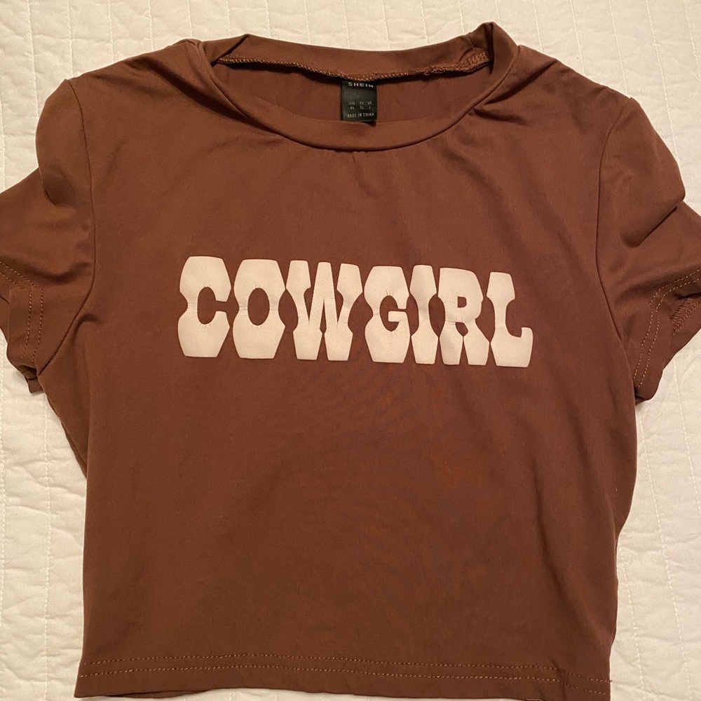 Super cute cowgirl shirt